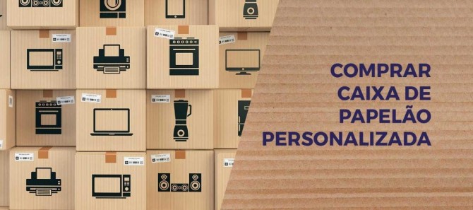 Comprar Caixa de Papelão Personalizada