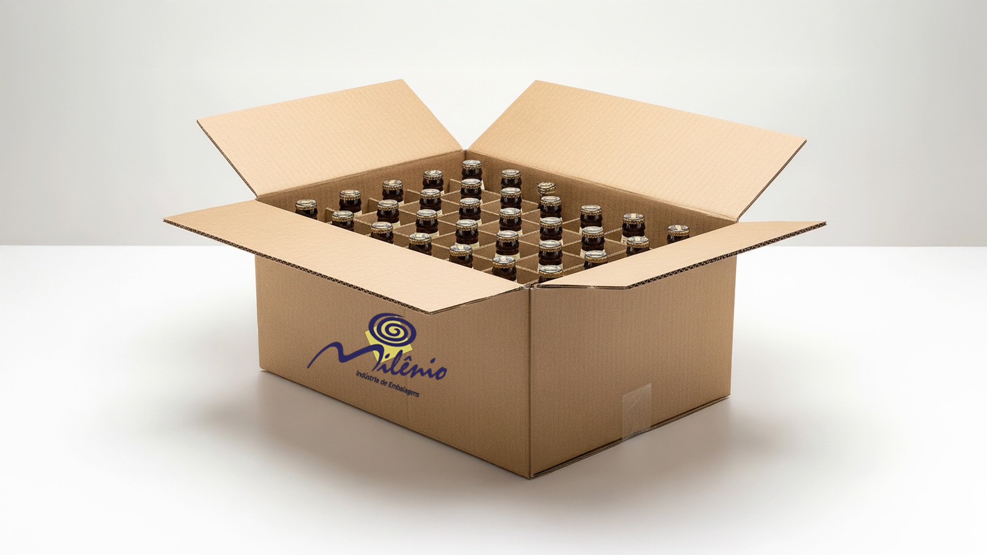 Caixa de papelão para bebidas