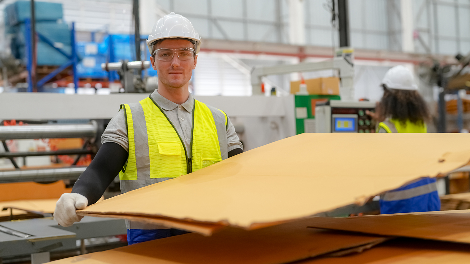 Empresa de caixa de papelão para produtos da indústria