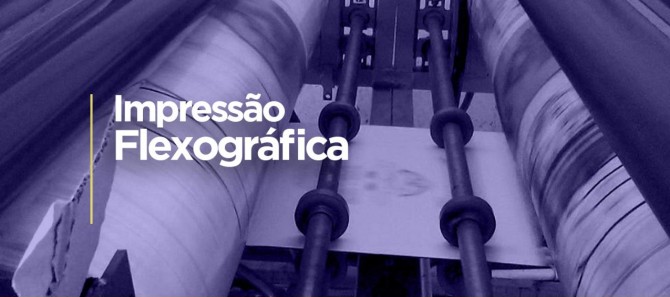 Impressão flexográfica