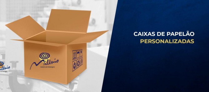 comprar caixa de papelão personalizada