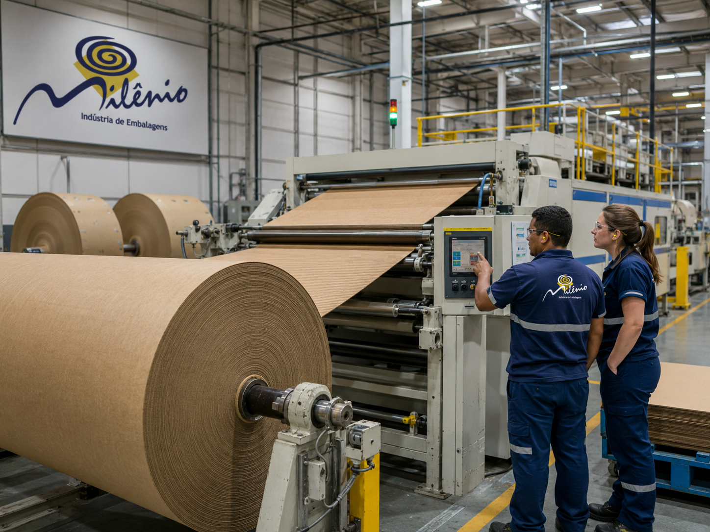 Fabricação do papelão 1
