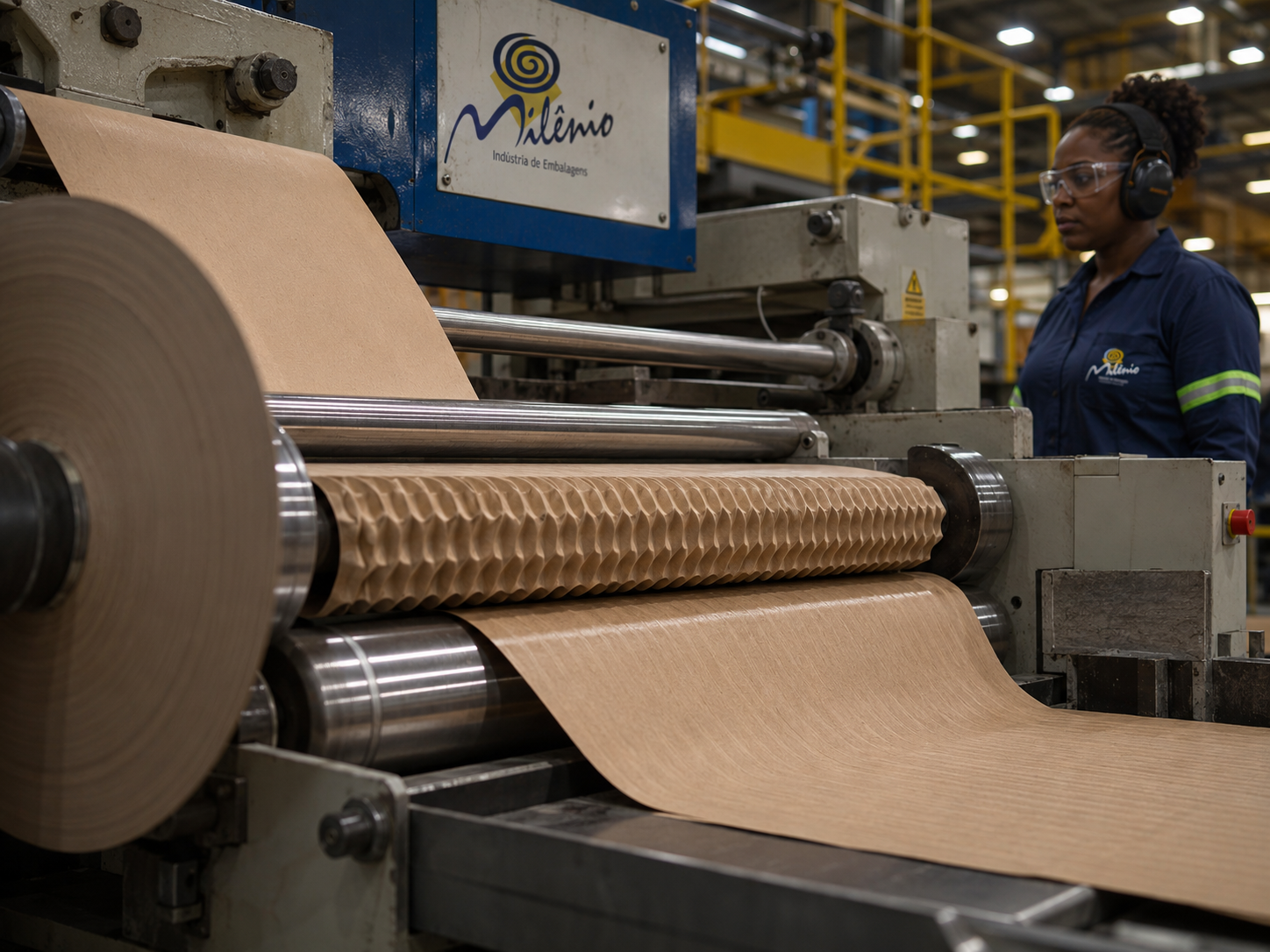 Fabricação do papelão 2